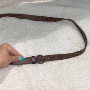 Hollister brown belt